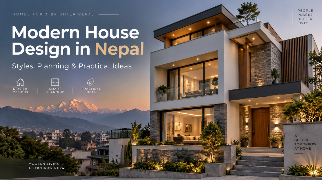 Modern House Design in Nepal: Styles, Planning & Practical Ideas